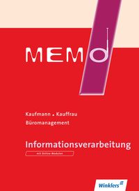 Bild vom Artikel MEMO SB Informationsverarb. vom Autor Bernd Köhler
