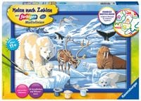 Produktbild: CreArt, Malen nach Zahlen Kinder - Tiere der Arktis