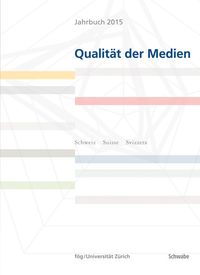 Produktbild: Jahrbuch 2015 Qualit&auml;t der Medien