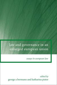 Produktbild: Law and Governance in an Enlarged European Union