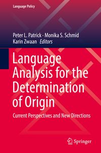 Produktbild: Language Analysis for the Determination of Origin