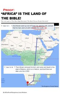 Produktbild: Proof: Africa is the Land Of the Bible