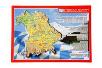 Produktbild: Reliefpostkarte Bayern