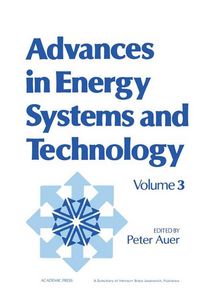 Produktbild: Advances in Energy Systems and Technology