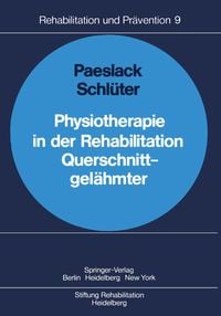 Produktbild: Physiotherapie in der Rehabilitation Querschnittgel&auml;hmter