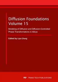 Produktbild: Diffusion Foundations Vol. 15