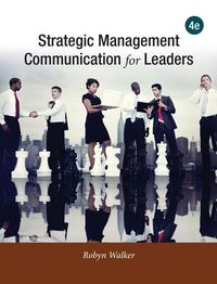 Produktbild: Strategic Management Communication for Leaders