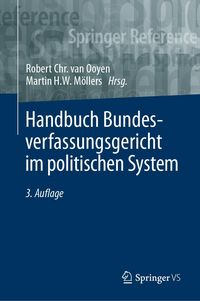 Produktbild: Handbuch Bundesverfassungsgericht im politischen System