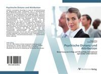 Produktbild: Psychische Distanz und Attribution