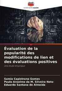 Produktbild: &Eacute;valuation de la popularit&eacute; des modifications de lien et des &eacute;valuations positives