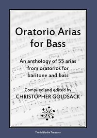 Produktbild: Oratorio Arias for Bass