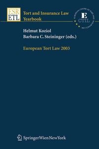 Produktbild: European Tort Law 2003