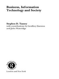 Produktbild: Business, Information Technology and Society
