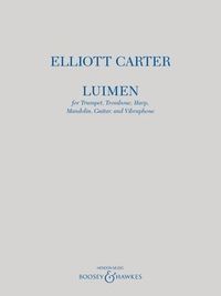 Produktbild: Luimen for Trumpet, Trombone, Harp, Mandolin, Guitar and Vibraphone Score