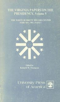 Produktbild: The Virginia Papers on the Presidency