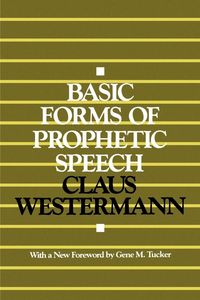 Produktbild: Basic Forms of Prophetic Speech