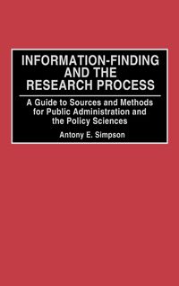 Produktbild: Information-Finding and the Research Process