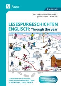 Produktbild: Lesespurgeschichten Englisch: Through the year