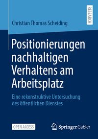 Produktbild: Positionierungen nachhaltigen Verhaltens am Arbeitsplatz