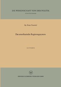 Produktbild: Das amerikanische Regierungssystem