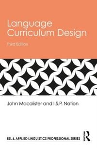 Produktbild: Language Curriculum Design