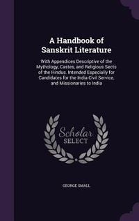 Produktbild: A Handbook of Sanskrit Literature