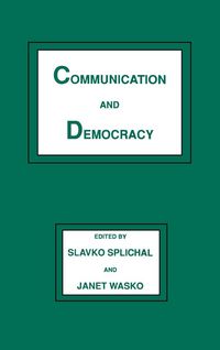 Produktbild: Communication and Democracy