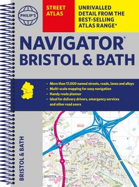 Produktbild: Philip's Navigator Street Atlas Bristol & Bath