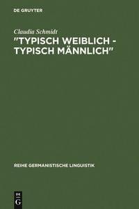 Produktbild: "Typisch weiblich - typisch m&auml;nnlich"