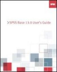 Produktbild: SPSS 13.0 Base Users Guide