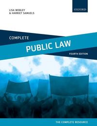 Produktbild: Webley, L: Complete Public Law