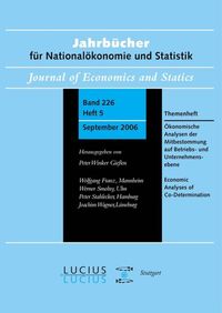 Produktbild: &Ouml;konomische Analysen der Mitbestimmung auf Betriebs- und Unternehmensebene