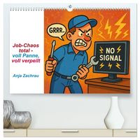 Produktbild: Job-Chaos total - voll Panne, voll verpeilt (hochwertiger Premium Wandkalender 2027 DIN A2 quer), Kunstdruck in Hochglanz