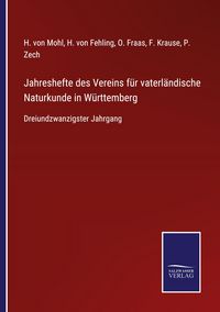 Produktbild: Jahreshefte des Vereins f&uuml;r vaterl&auml;ndische Naturkunde in W&uuml;rttemberg