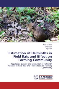 Produktbild: Estimation of Helminths in Field Rats and Effect on Farming Community