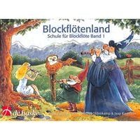Produktbild: Blockfl&ouml;tenland, Schule f&uuml;r Blockfl&ouml;te. Band 1