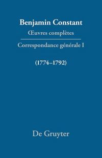 Produktbild: Correspondance 1774-1792