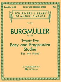 Produktbild: Twenty-Five Easy and Progressive Studies for the Piano, Op. 100