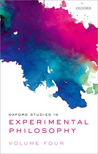 Produktbild: Oxford Studies in Experimental Philosophy Volume 4