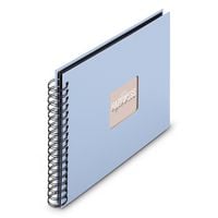 Produktbild: Hama Spiral Album Fine Art lagune 28x24cm 50 schwarze Seiten