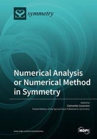 Produktbild: Numerical Analysis or Numerical Method in Symmetry
