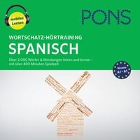 Produktbild: PONS Wortschatz-H&ouml;rtraining Spanisch