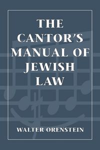 Produktbild: Cantor's Manual of Jewish Law