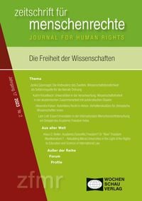 Produktbild: Die Freiheit der Wissenschaften