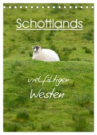 Produktbild: Schottlands vielf&auml;ltiger Westen (Tischkalender 2027 DIN A5 hoch), CALVENDO Monatskalender