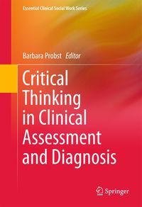 Produktbild: Critical Thinking in Clinical Assessment and Diagnosis