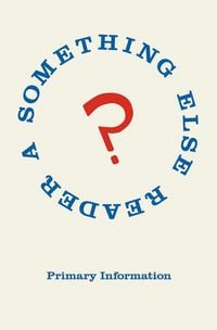 Produktbild: A Something Else Reader