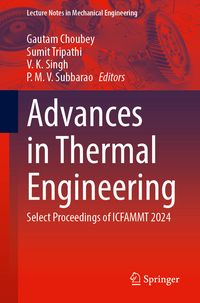 Produktbild: Advances in Thermal Engineering