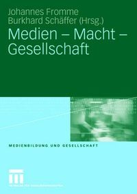 Produktbild: Medien - Macht - Gesellschaft