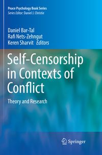 Produktbild: Self-Censorship in Contexts of Conflict